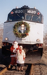 Photo of Santa & Mrs. Claus, 1999